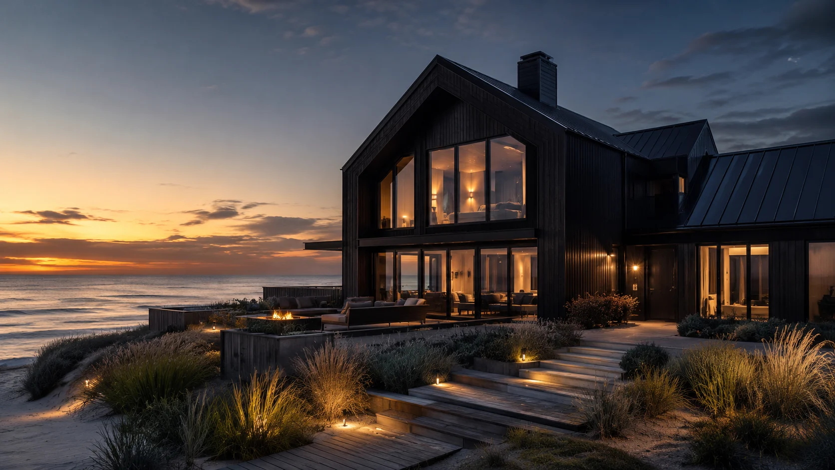 Beach House Gelap Jadi Tren Hunian Mewah