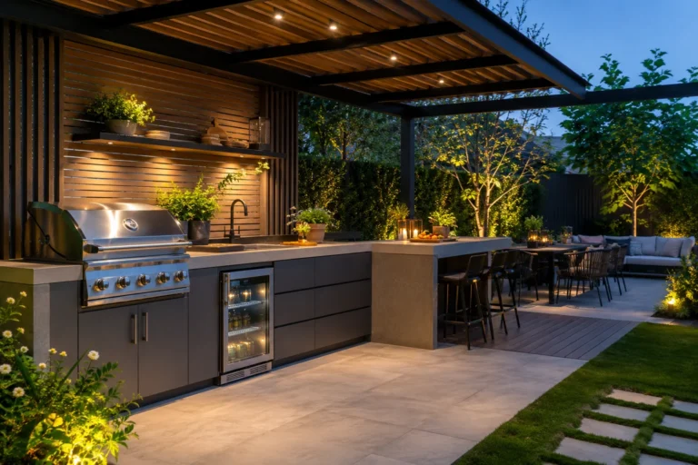 Dapur Outdoor Modular Bikin Backyard Naik Level
