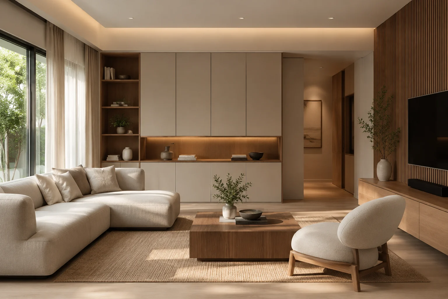 Desain Rumah Tenang dan Rapi untuk Hidup Modern