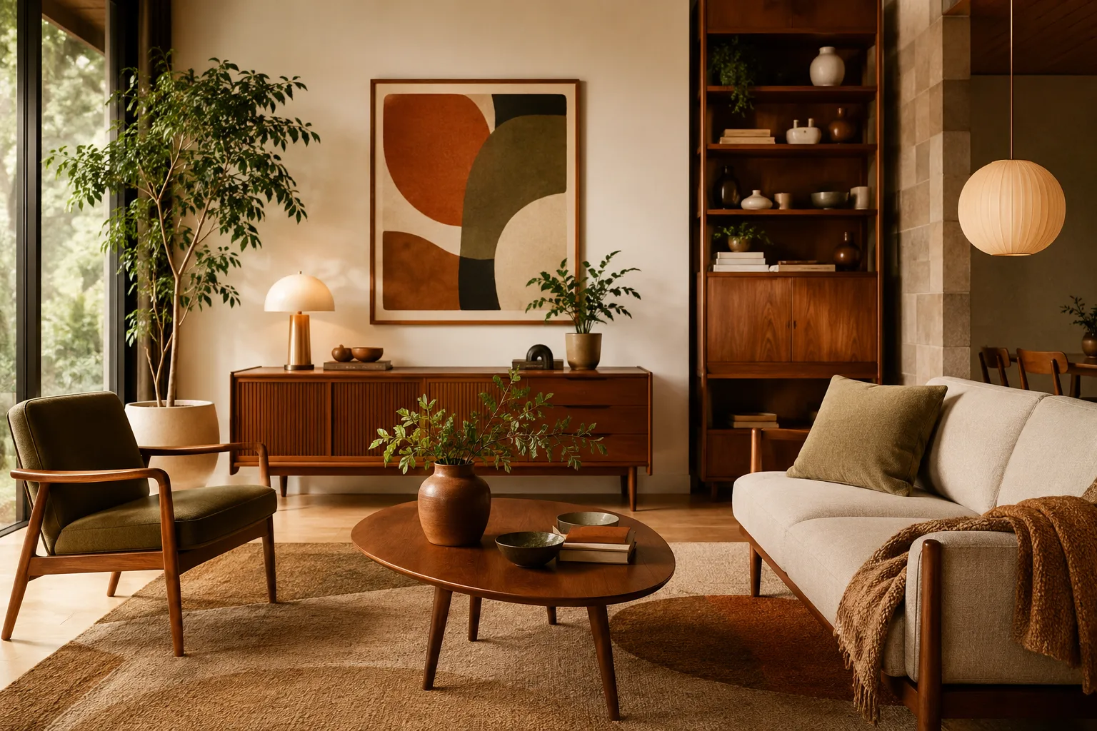 Mid-Century Modern 2026 Tampil Lebih Hangat